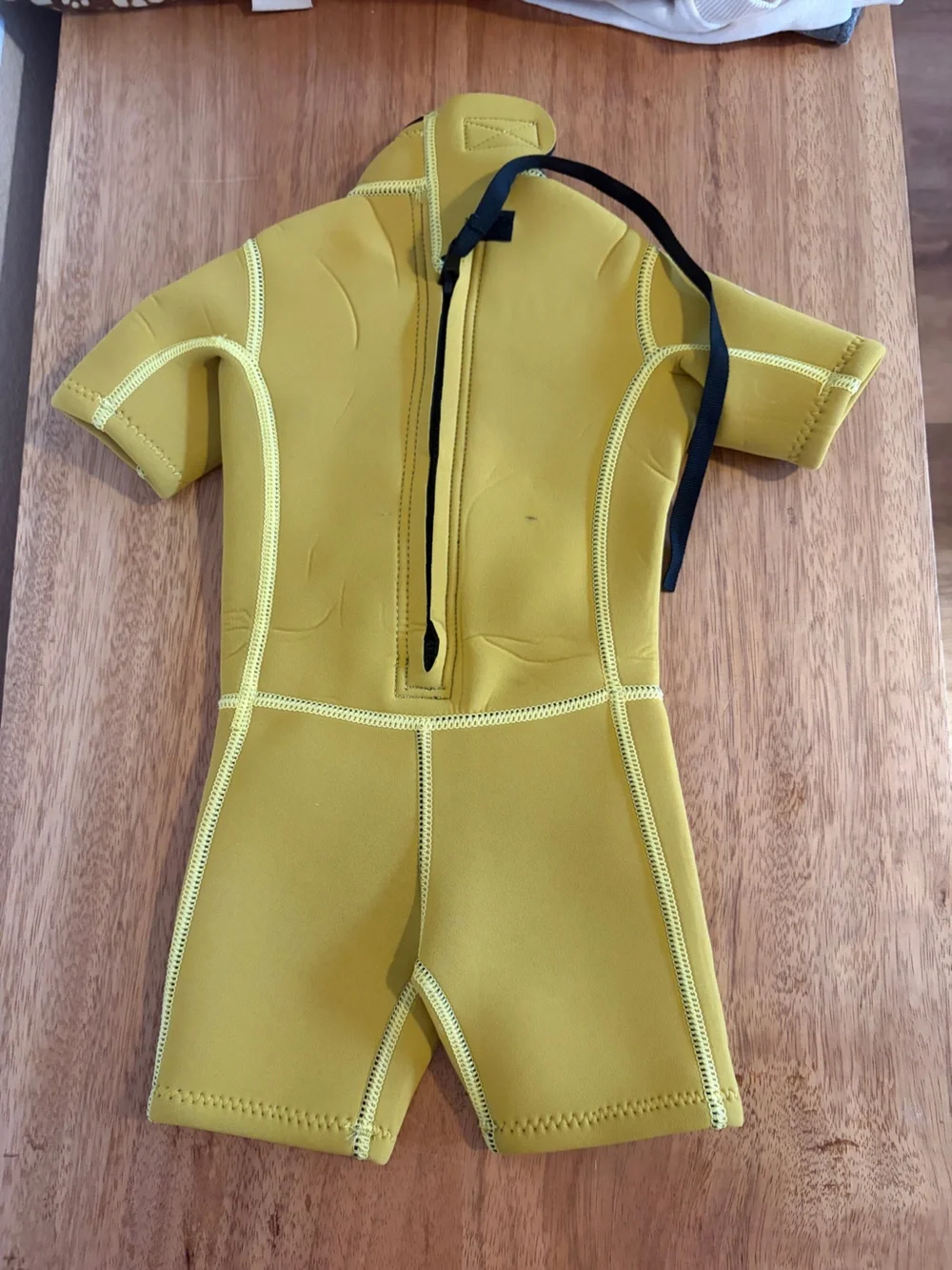 ABYSSE Mustard Toddler Springsuit size 2